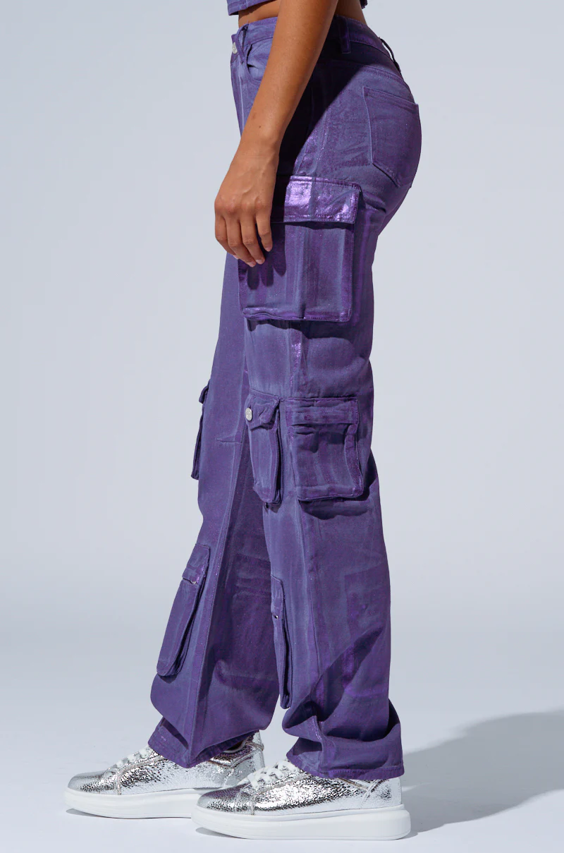 THE POWER OF LOVE DENIM CARGO PANT - Image 3