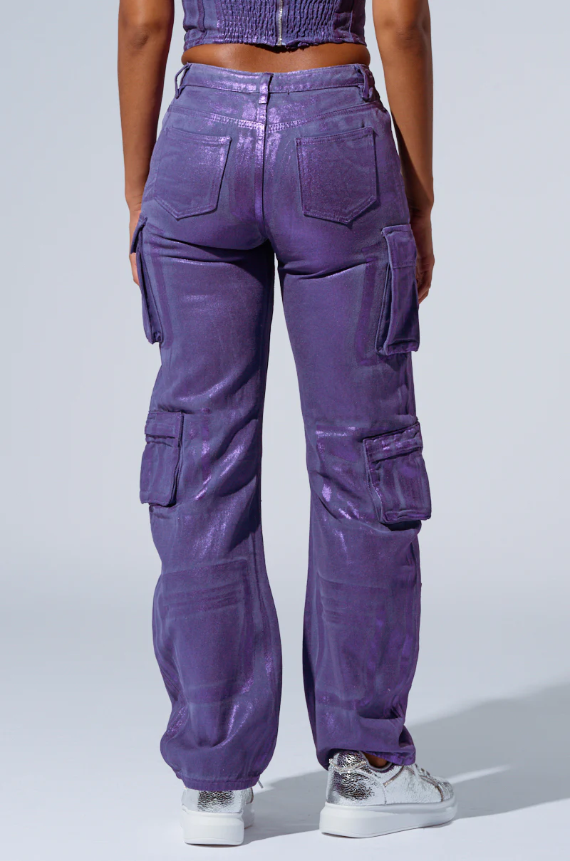 THE POWER OF LOVE DENIM CARGO PANT - Image 4