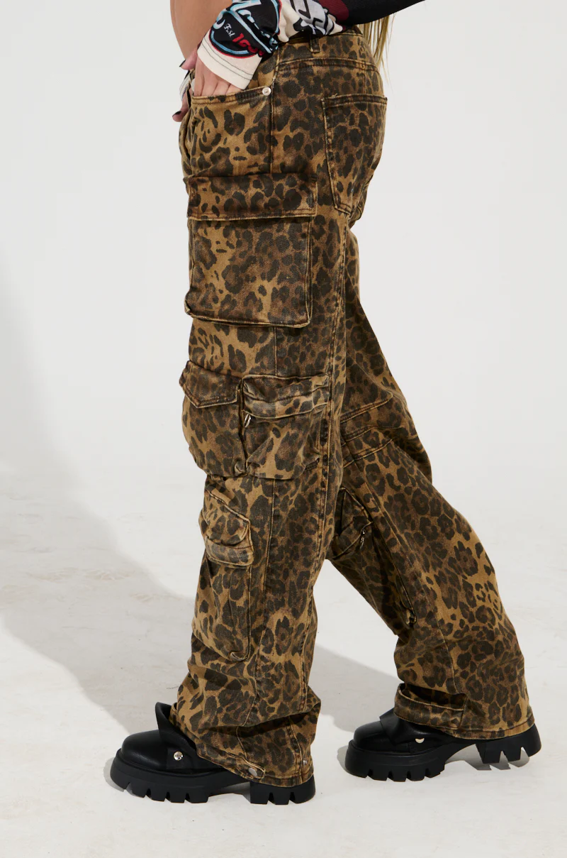 THE ULTIMATE LEOPARD CARGO PANT - Image 2
