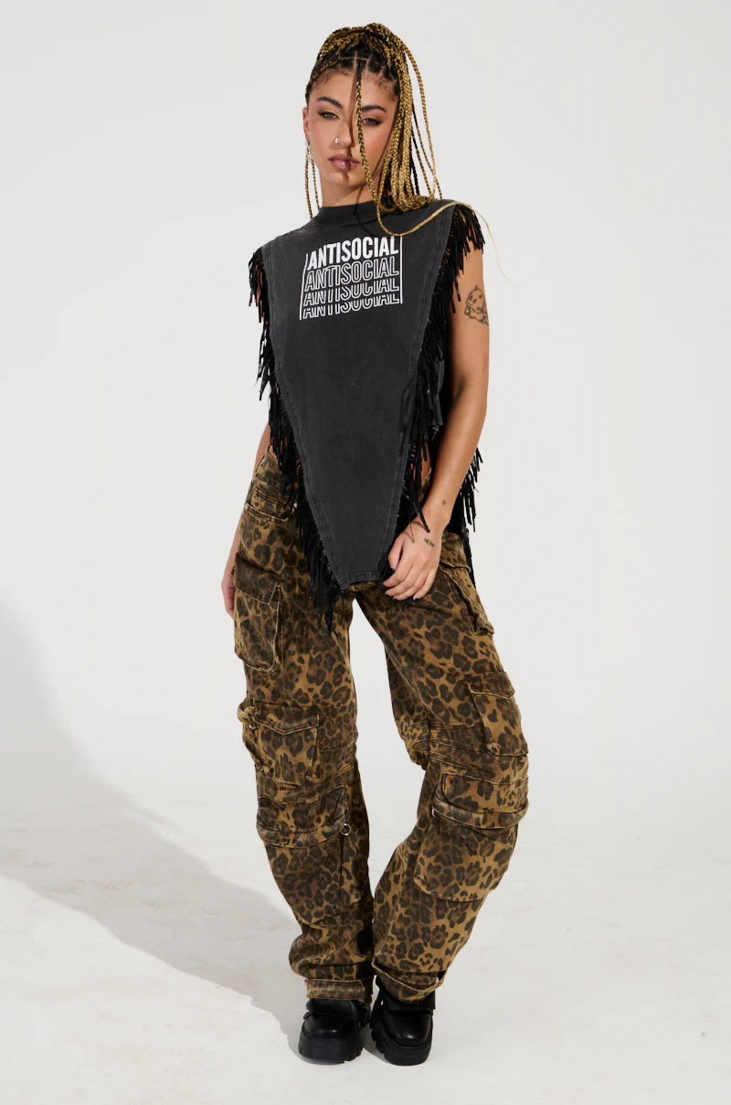 THE ULTIMATE LEOPARD CARGO PANT - Image 5