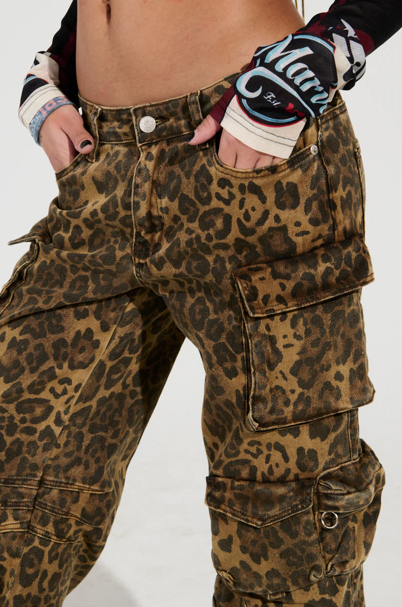 THE ULTIMATE LEOPARD CARGO PANT - Image 6
