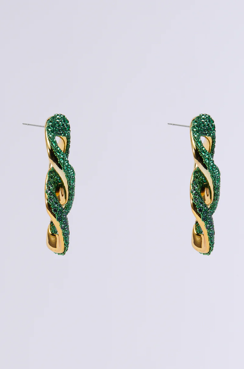 THE VISION RHINESTONE EARRING - Image 3
