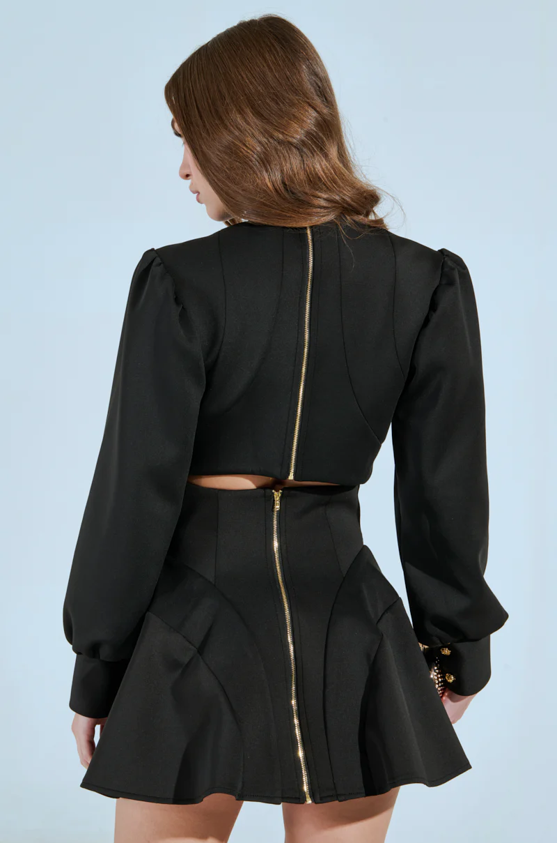 THINK ABOUT ME BLOUSE IN BLACK - Image 4