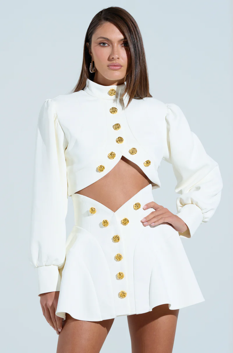 THINK ABOUT ME BLOUSE IN WHITE - Image 2