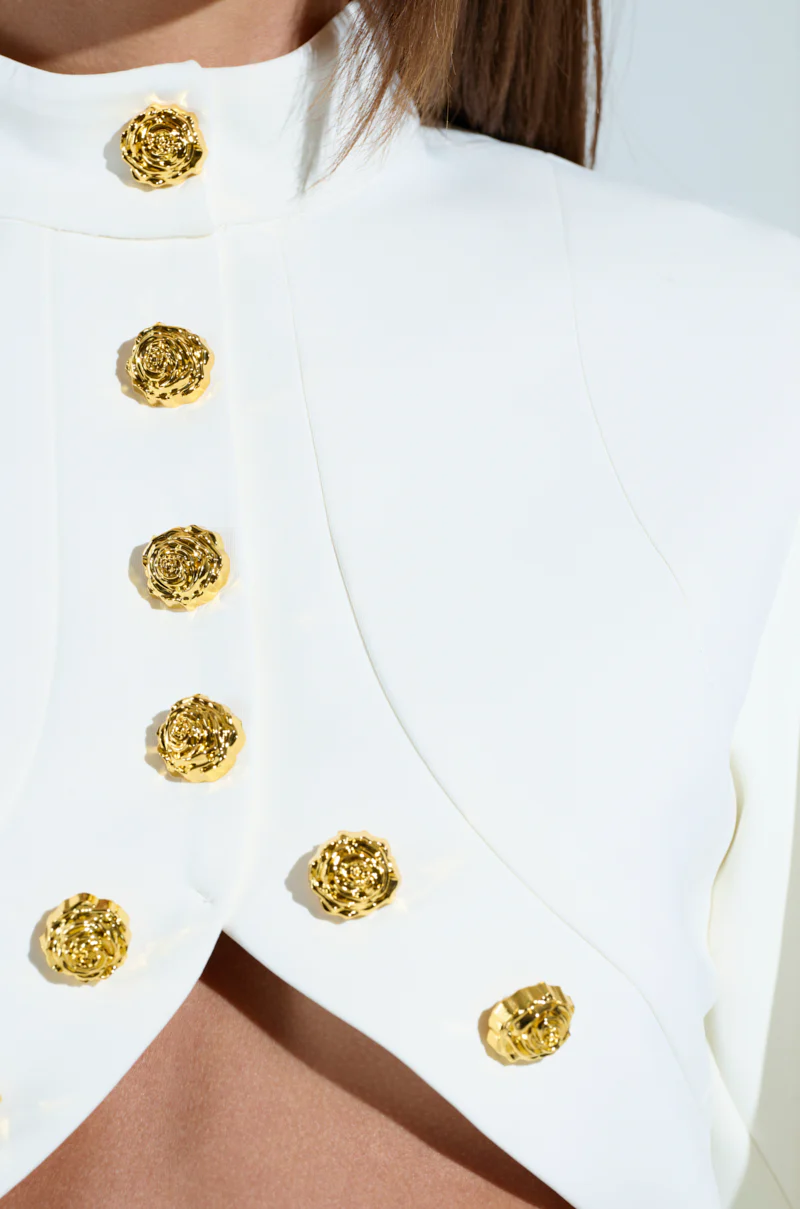 THINK ABOUT ME BLOUSE IN WHITE - Image 8