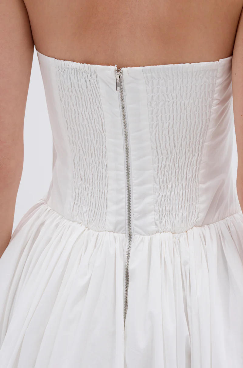 THIS AND THAT POPLIN HIGH LOW DRESS - Image 6