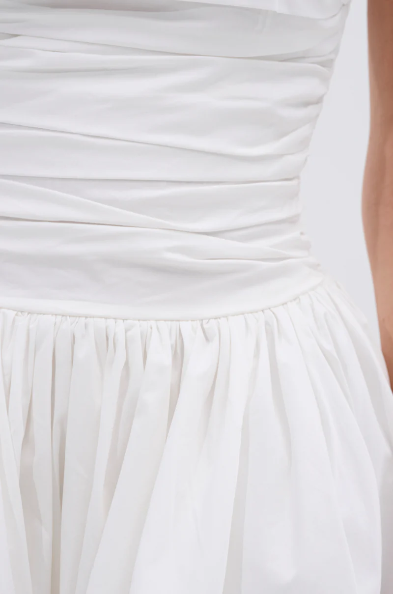 THIS AND THAT POPLIN HIGH LOW DRESS - Image 7