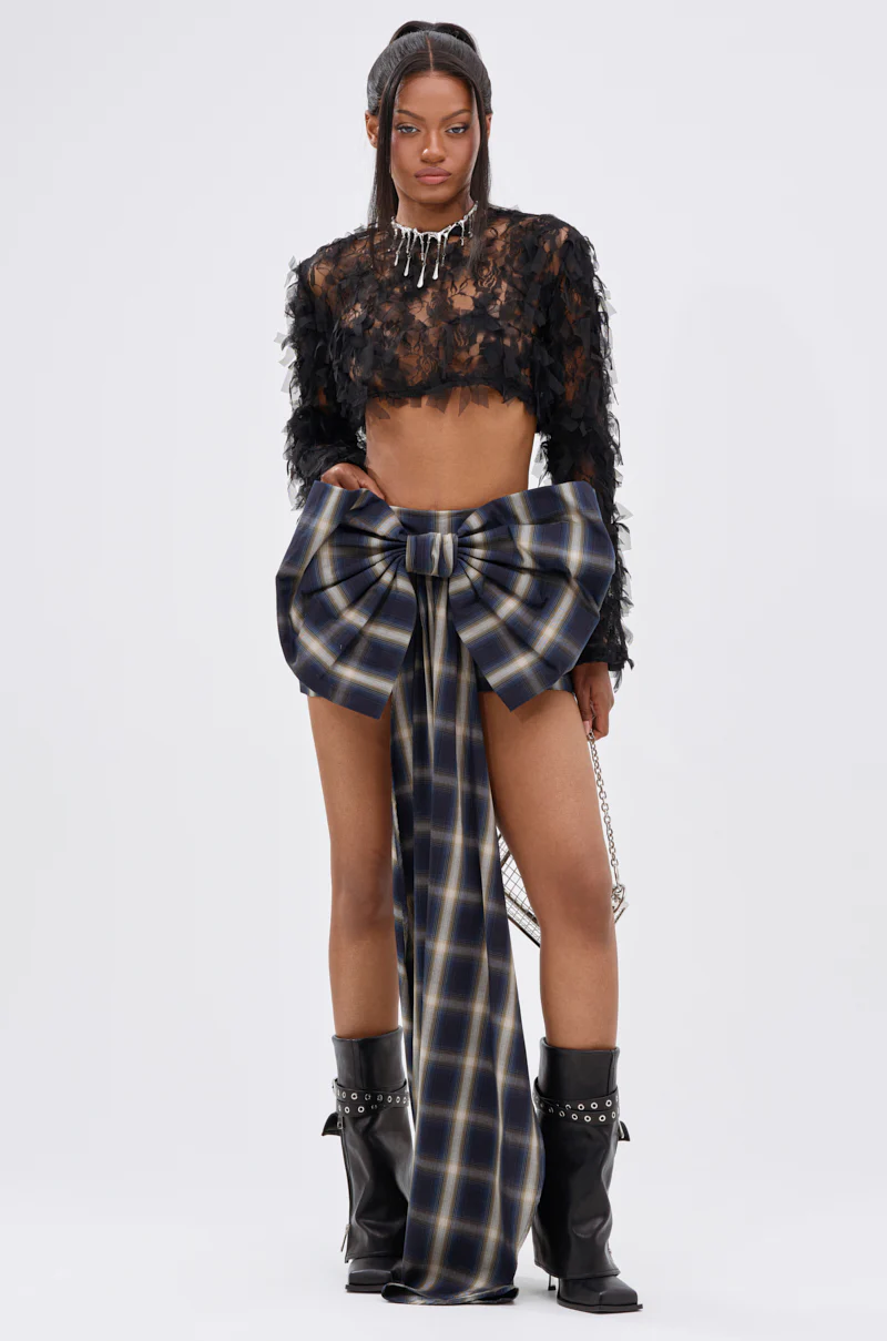 THOUGHT YOU KNEW CROPPED FRINGE TOP - Image 6