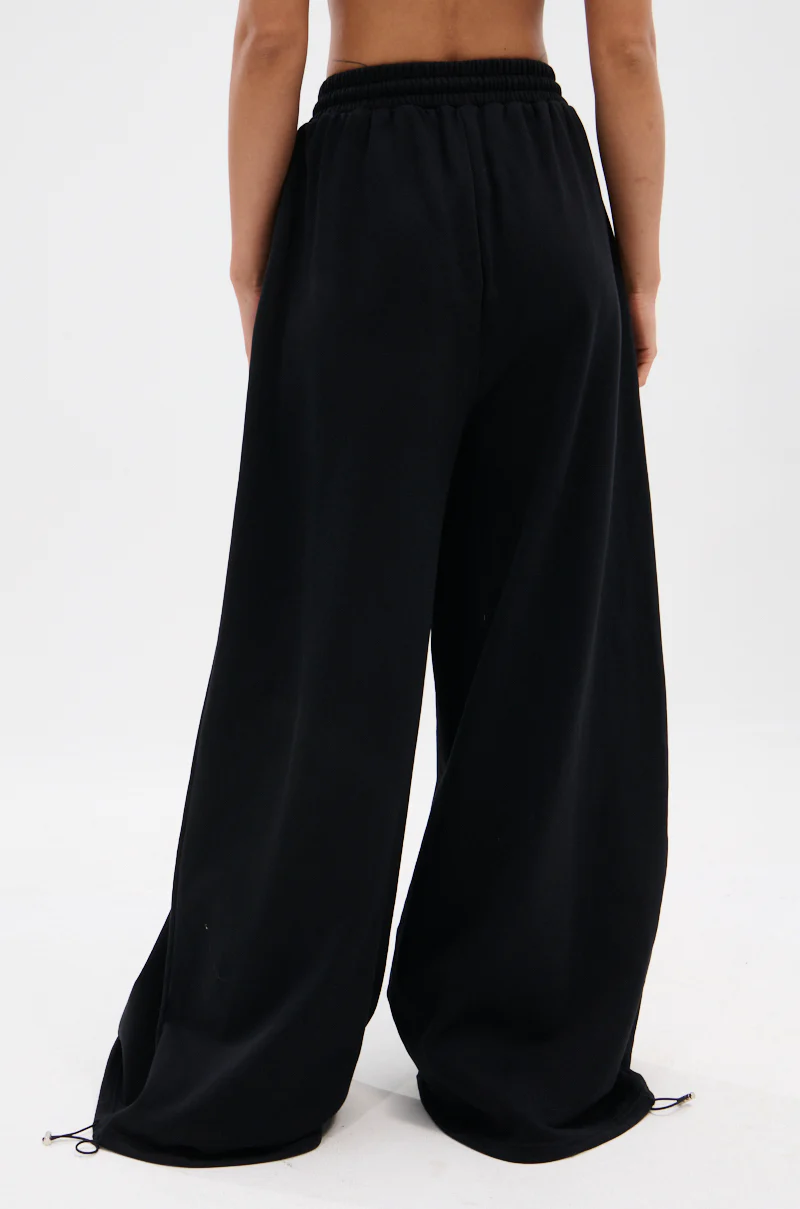 THROUGH THE NIGHT WIDE LEG SWEATPANT WITH HOLES - Image 6