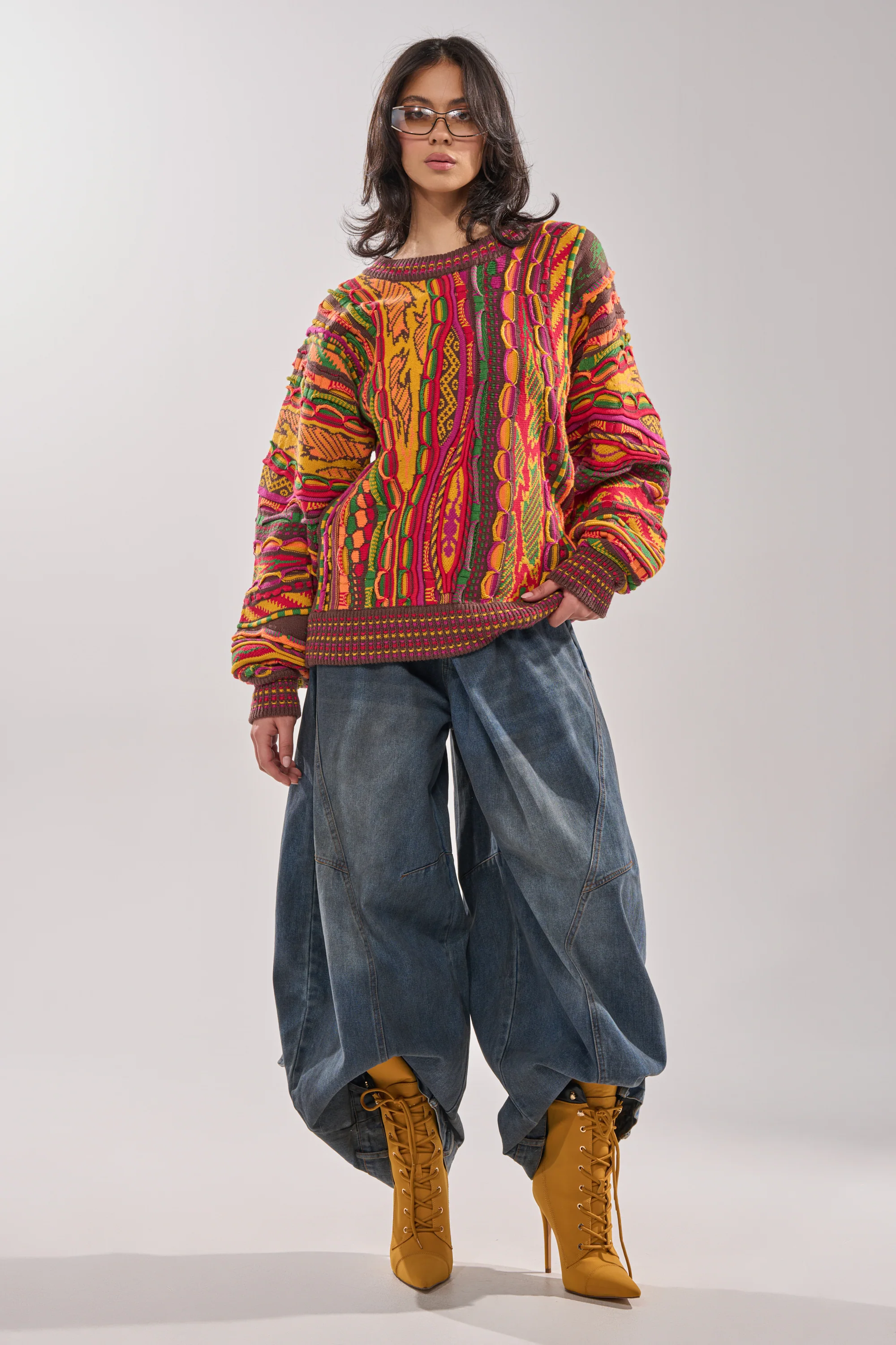 THROWBACK SPECIAL KNIT SWEATER - Image 5