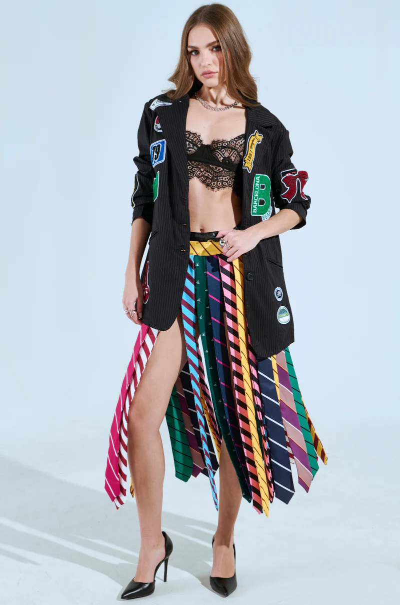 TIE ME DOWN MIDI SKIRT - Image 12