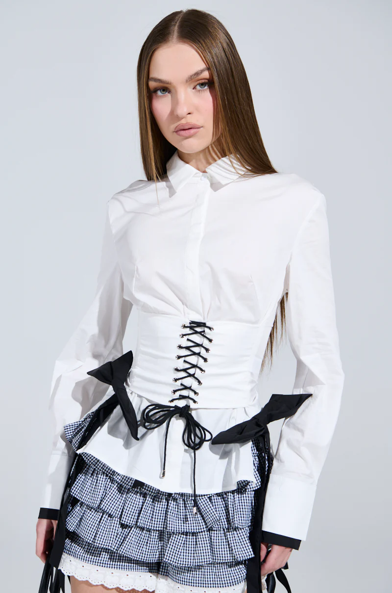 TIE ME UP BLOUSE