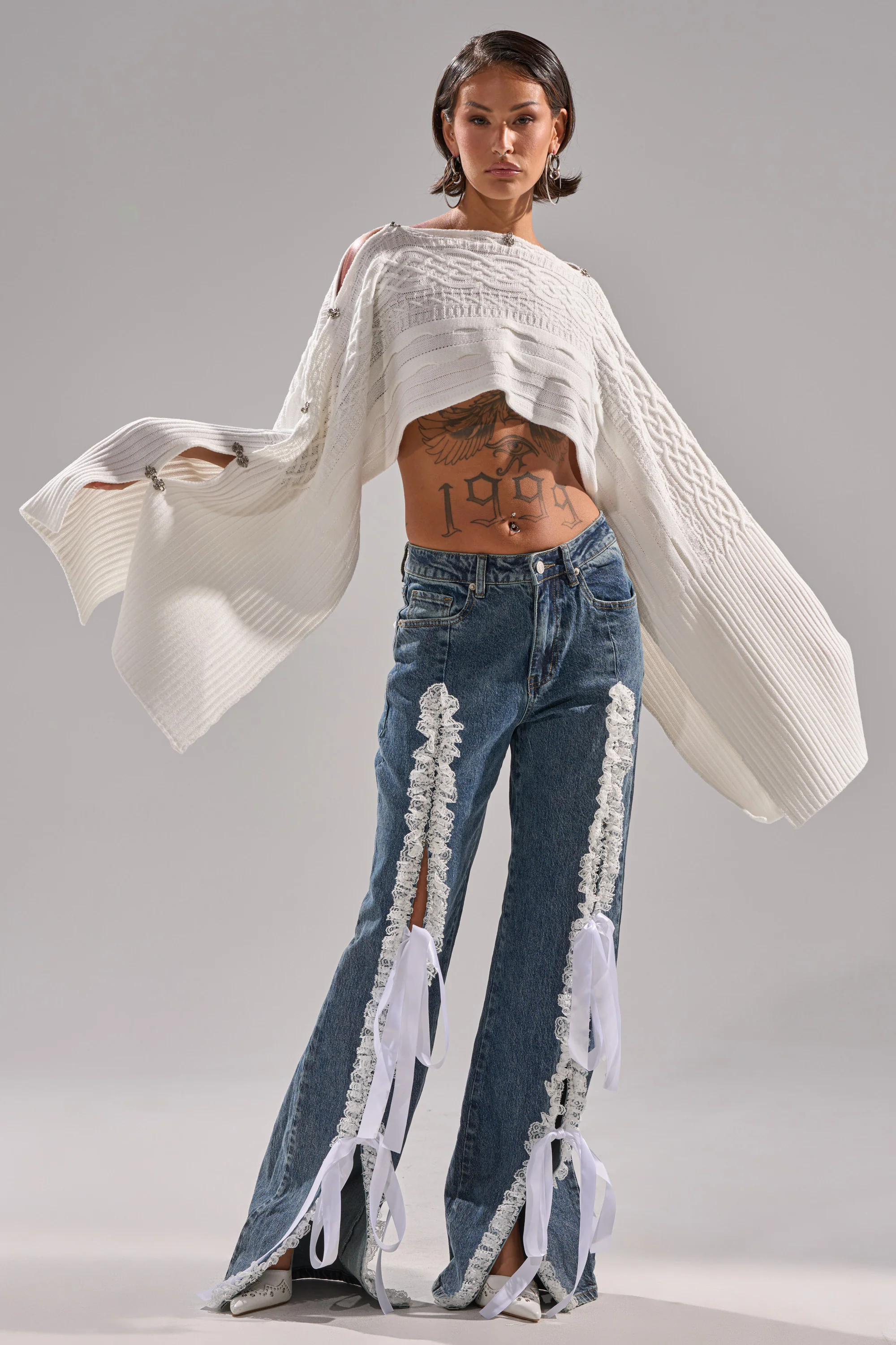 TIE ME UP RELAXED DENIM - Image 7