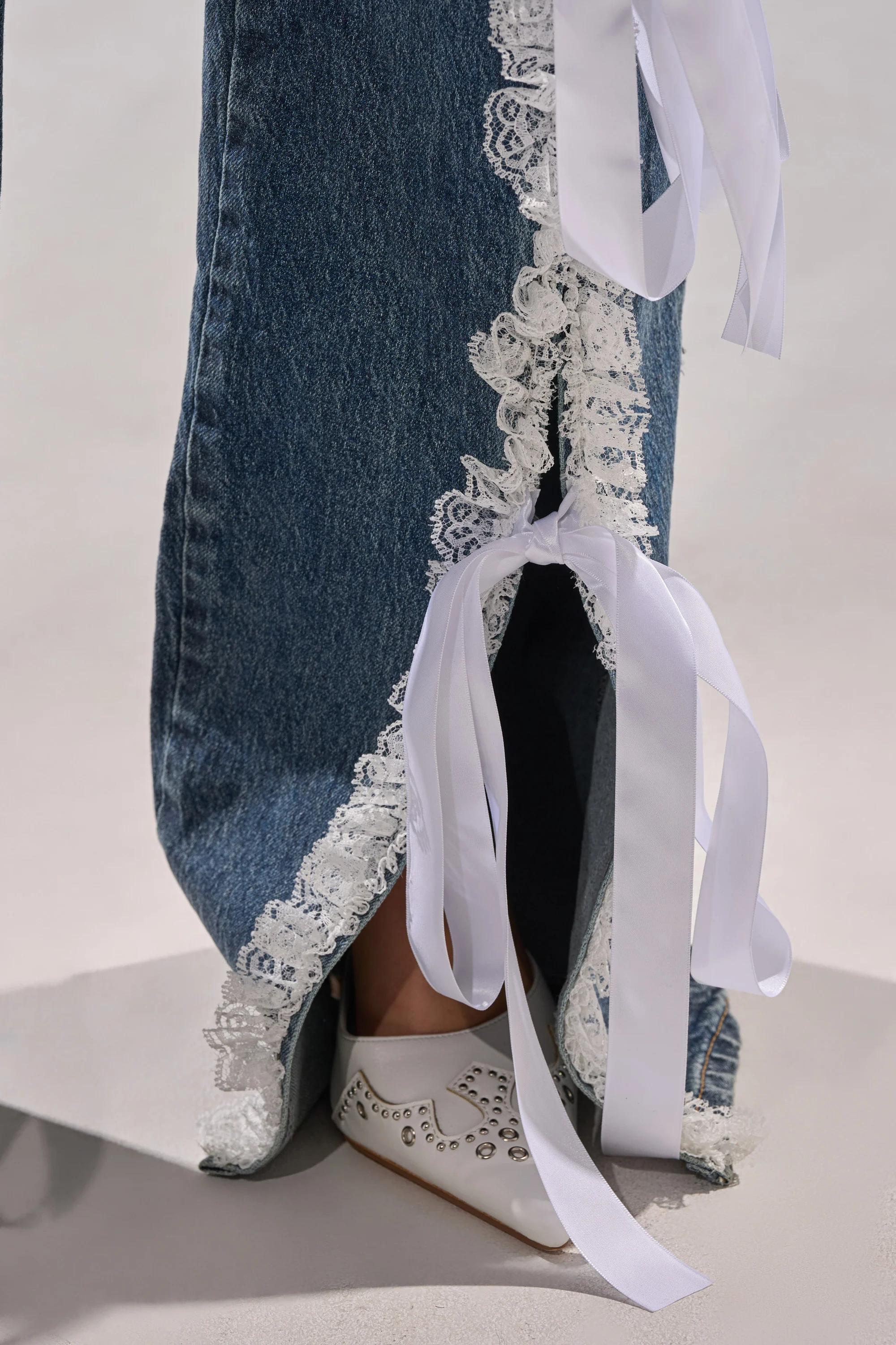 TIE ME UP RELAXED DENIM - Image 9