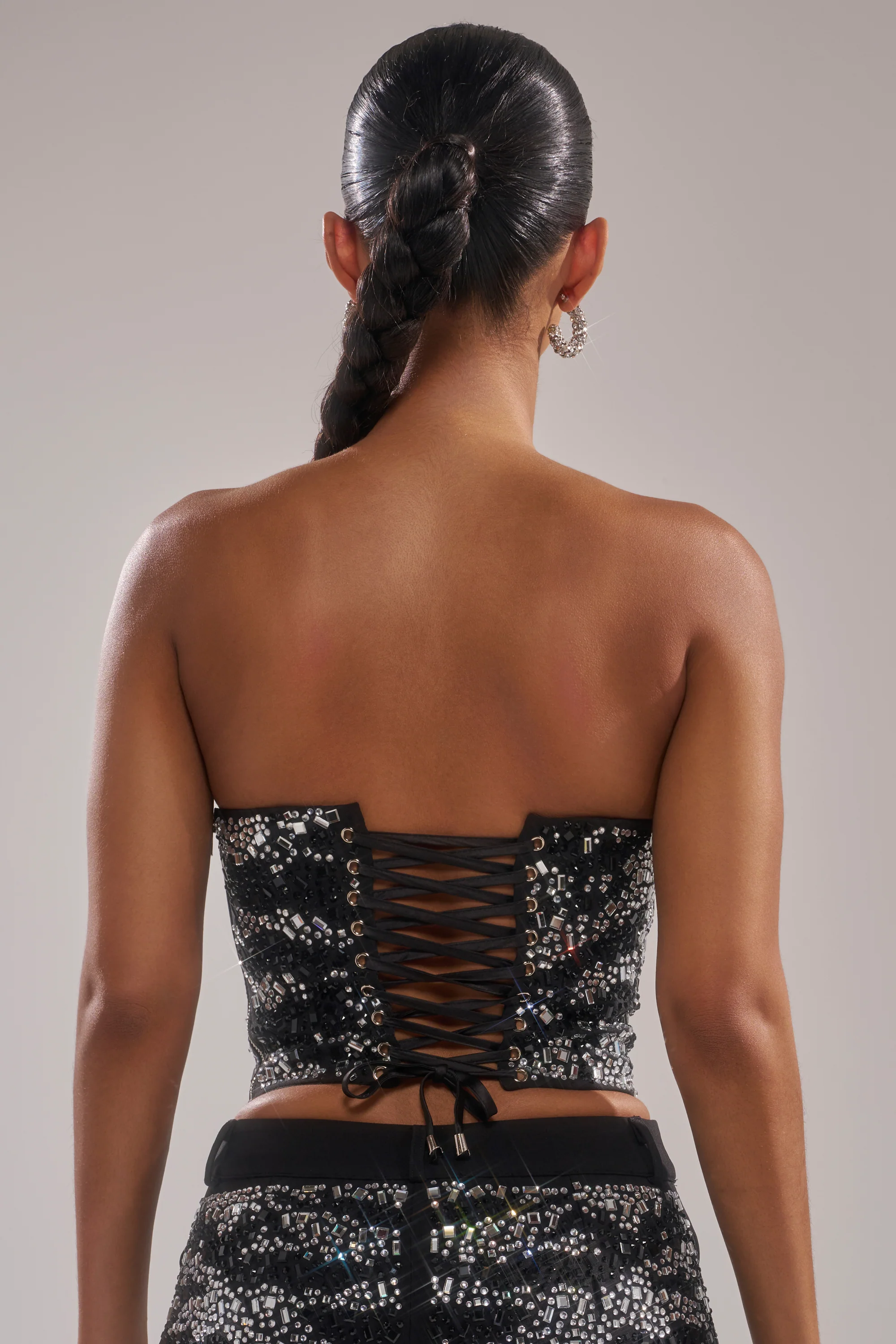 TIME TO CELEBRATE AND DANCE RHINESTONE CORSET - Image 4