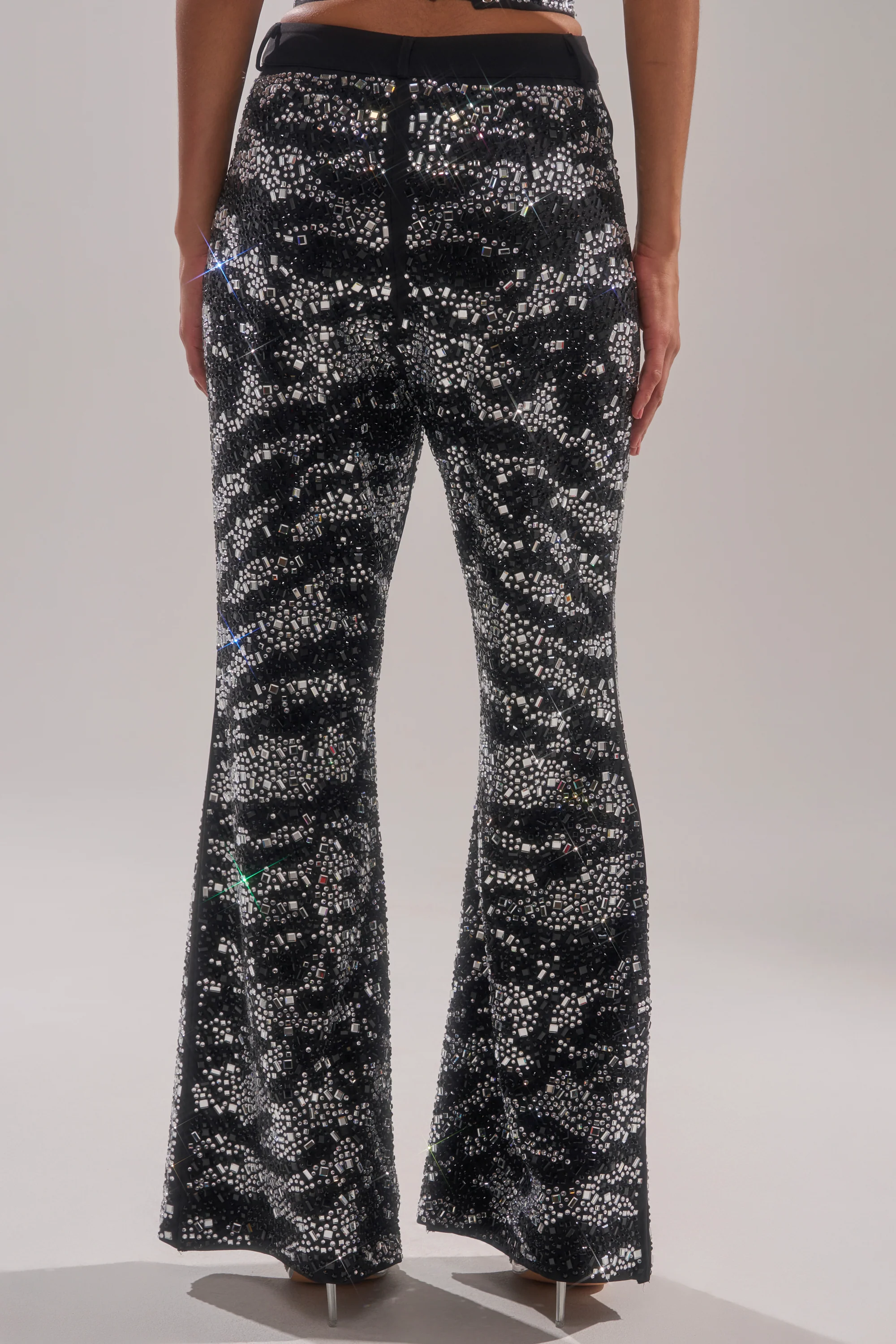 TIME TO CELEBRATE AND DANCE RHINESTONE TROUSER - Image 5