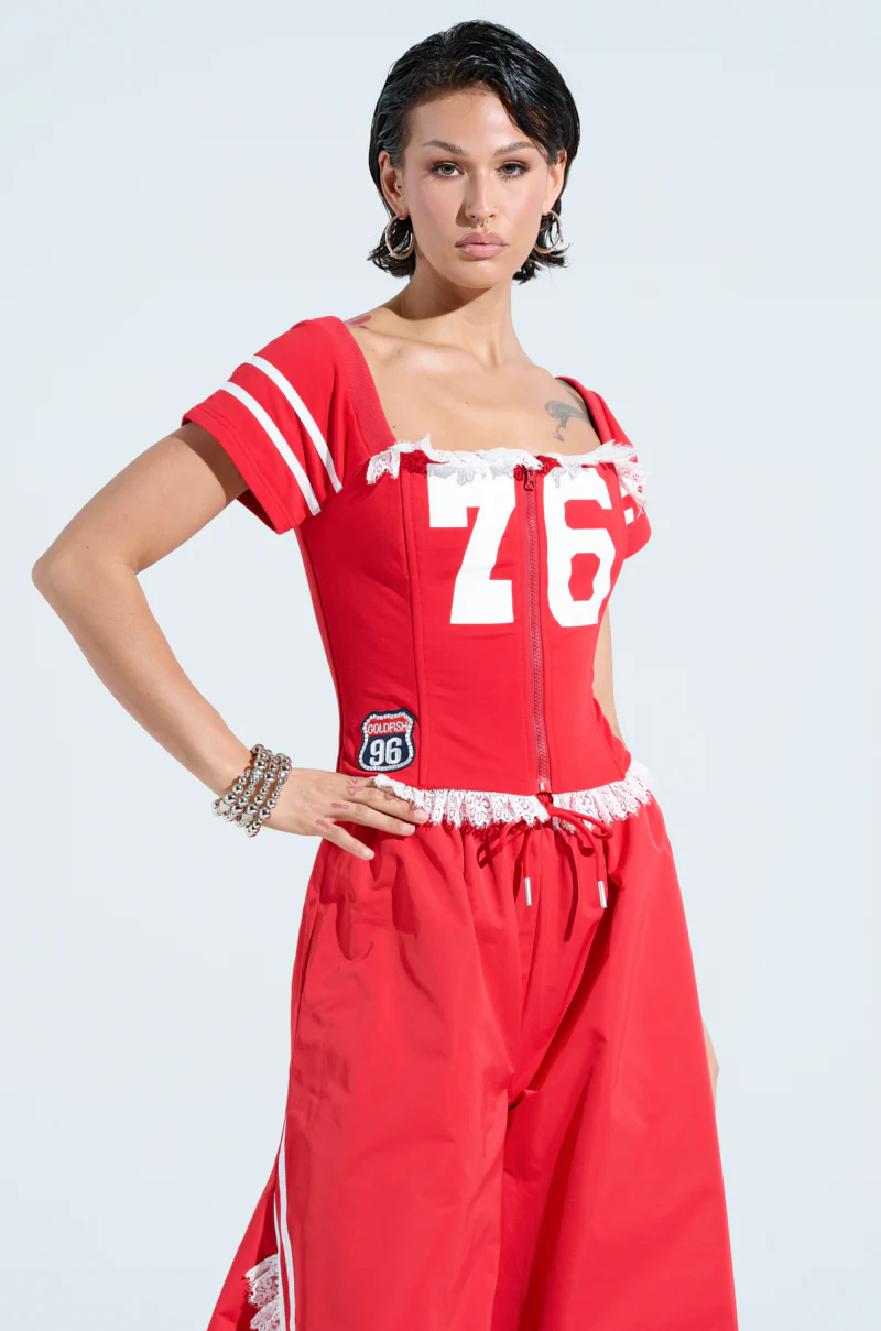 TIME TO PLAY FRONT ZIP CORSET - Image 2