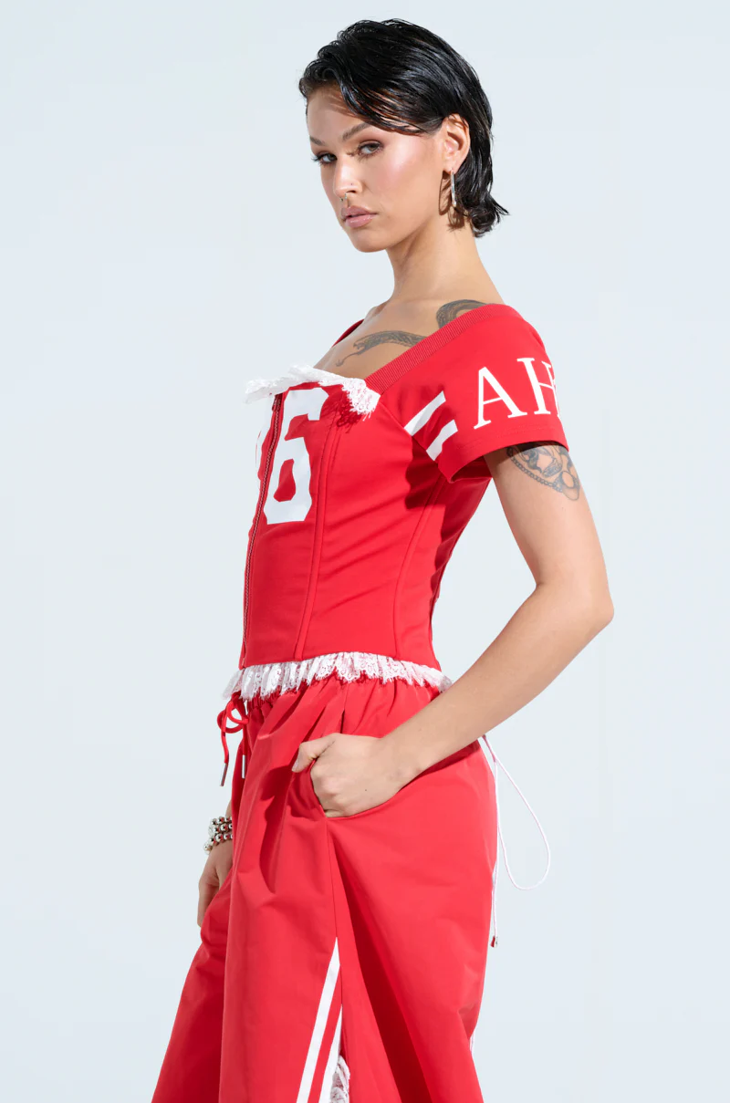 TIME TO PLAY FRONT ZIP CORSET - Image 3