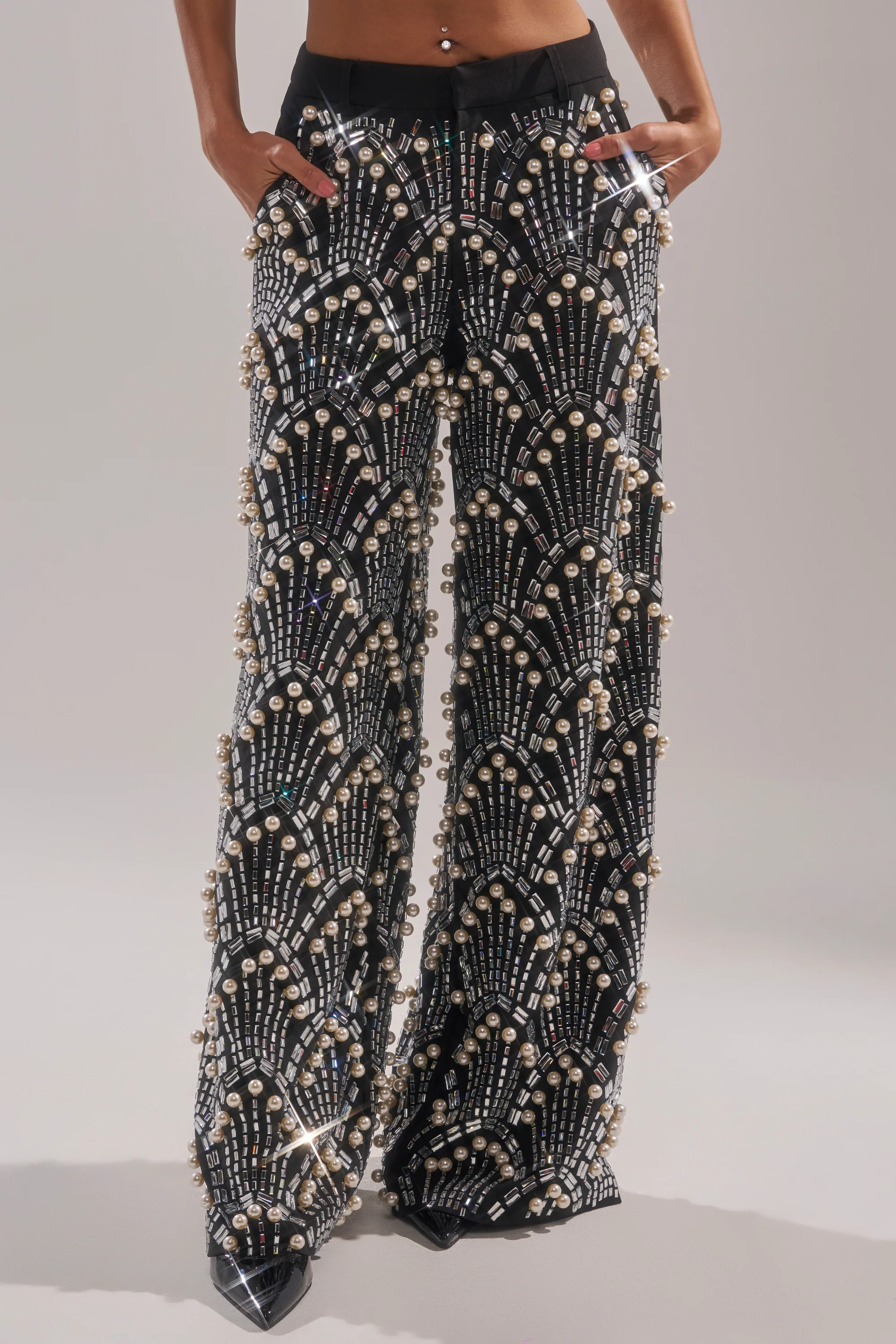 TIMES SQUARE EMBELLISHED PANT - Image 3