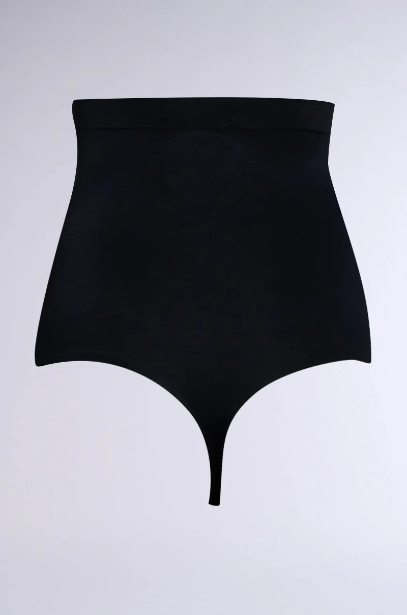 TITSY SHAPER THONG IN BLACK - Image 4