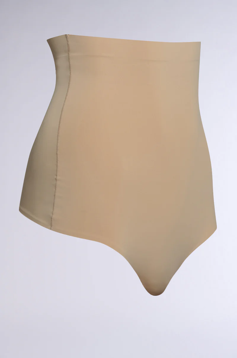 TITSY SHAPER THONG IN TAN - Image 3