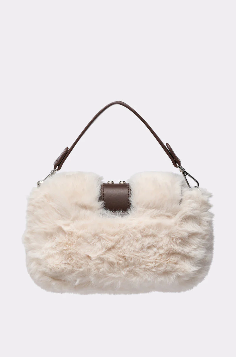 TO ASPEN FAUX FUR PURSE - Image 4