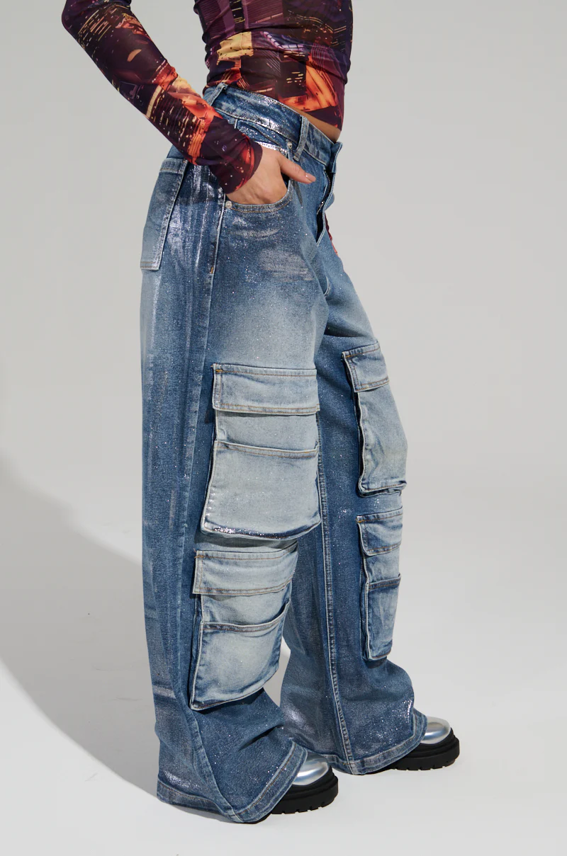 TO THE MOON DENIM PANT - Image 3