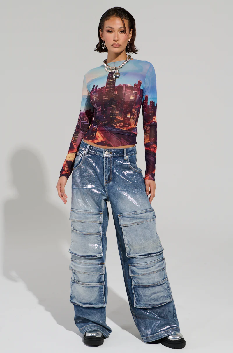TO THE MOON DENIM PANT - Image 6