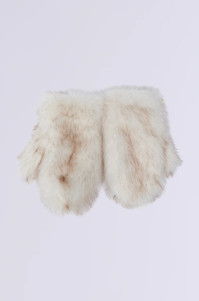 TOASTIE FAUX FUR MITTENS - Image 5
