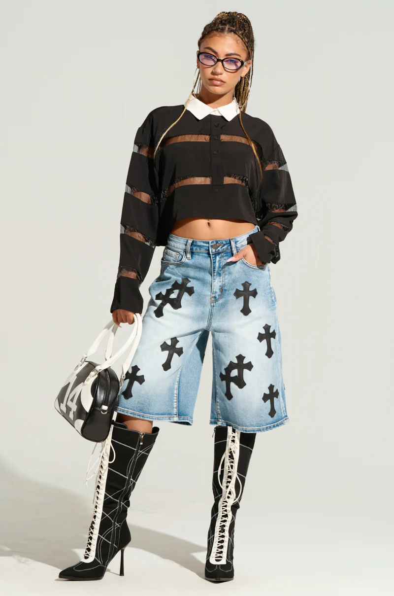 TOO CHILL BUTTON DOWN TOP - Image 5