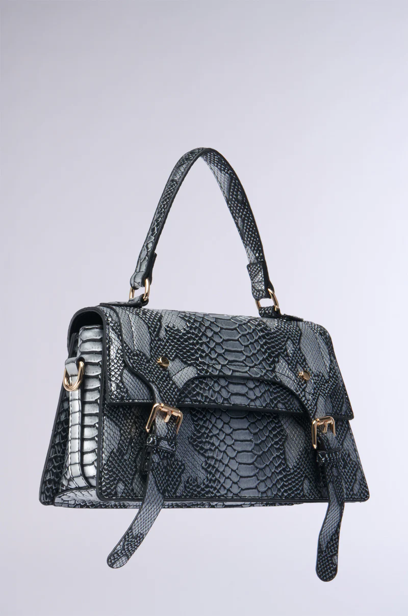 TOO CROC TO HANDLE PURSE - Image 3