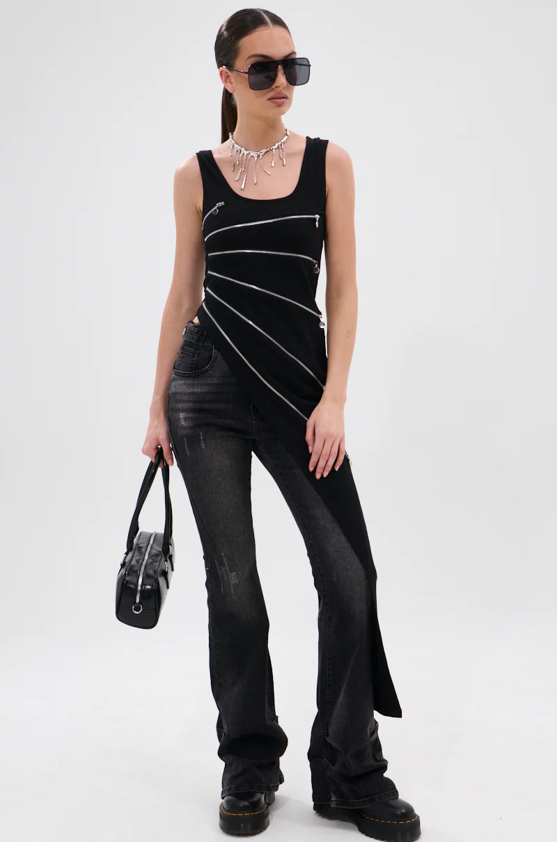 TOO GOOD FOR YOU BLOUSE WITH ZIPPERS - Image 5