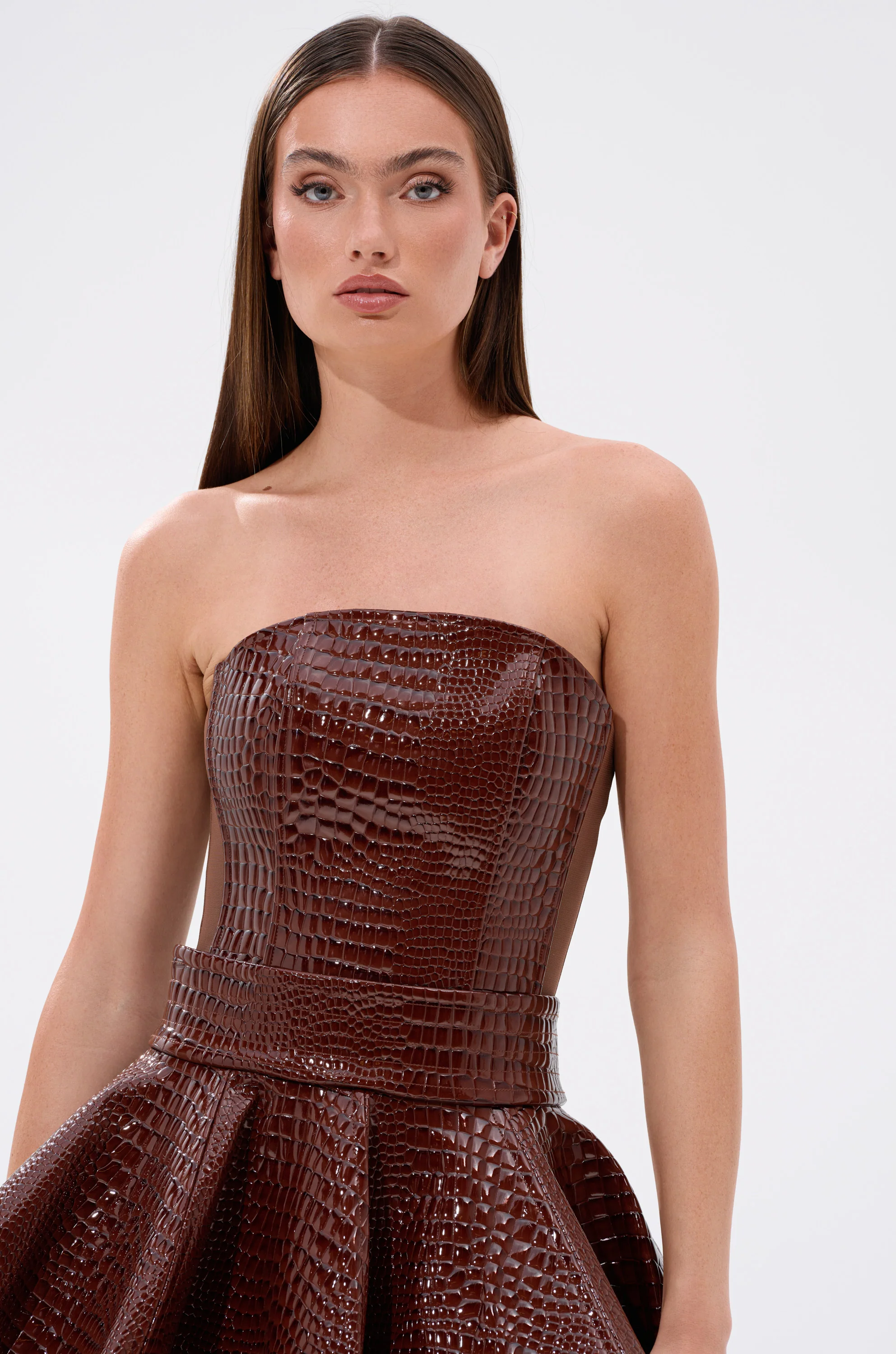 TOO GOOD FOR YOU CROCODILE CORSET - Image 4