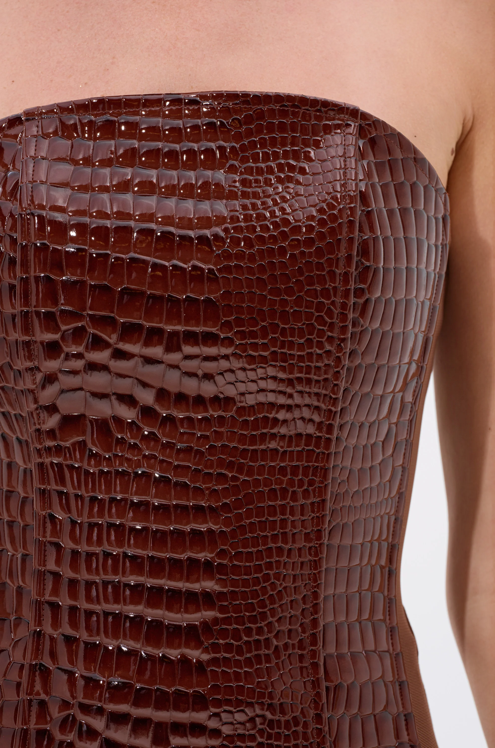 TOO GOOD FOR YOU CROCODILE CORSET - Image 9