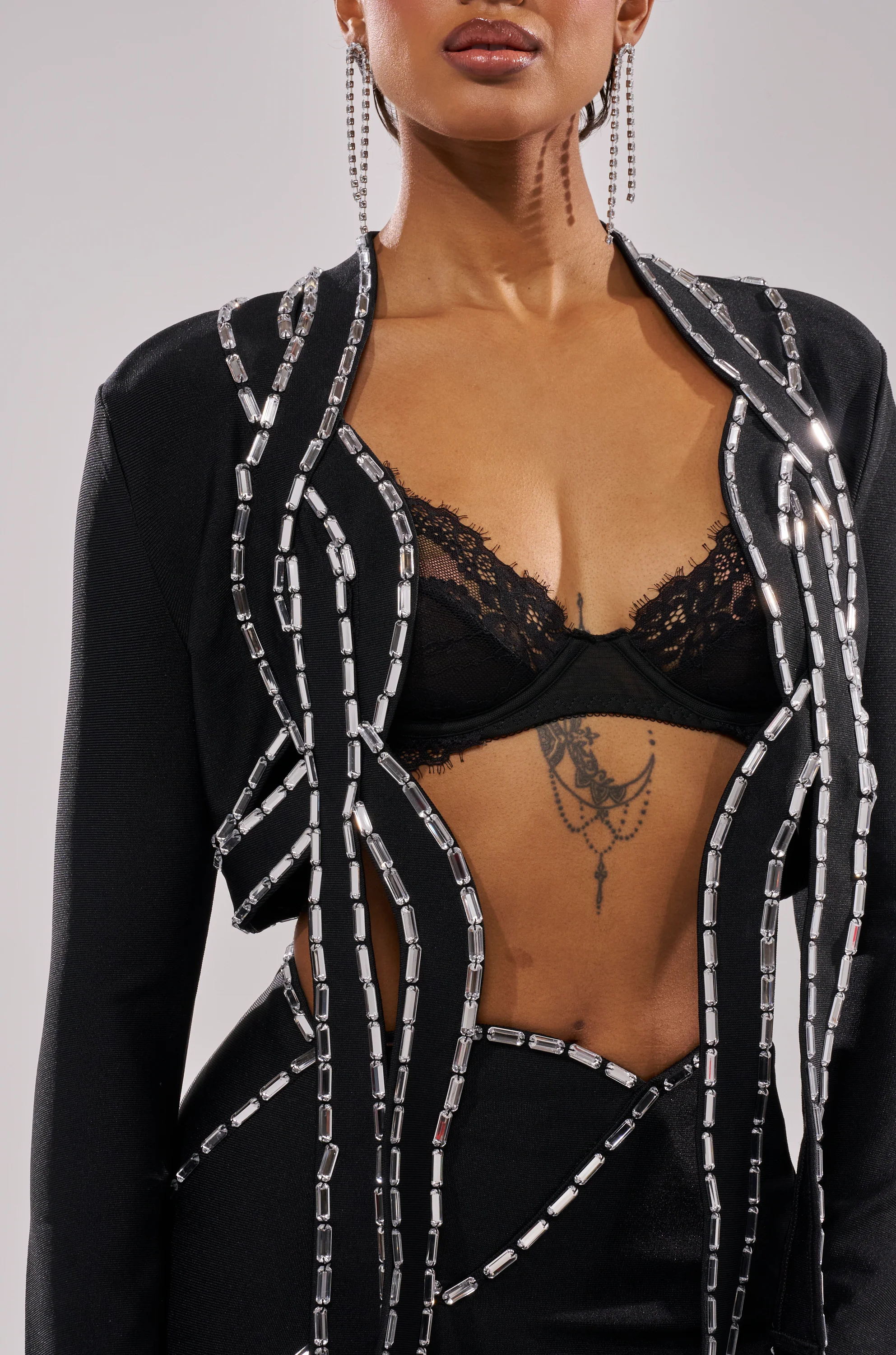 TOO HOT FOR THIS RHINESTONE BLOUSE - Image 5