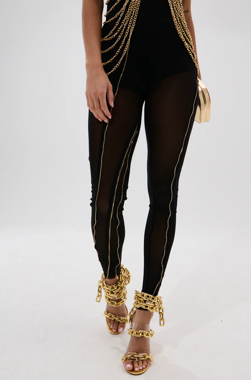 TOO HOT FOR YOU MESH LEGGING - Image 2