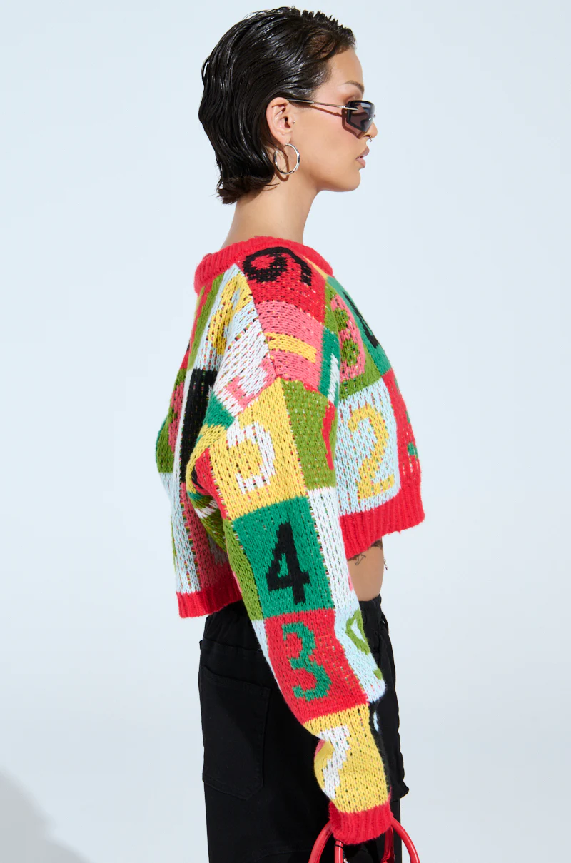 TOO MANY NUMBERS SWEATER - Image 3