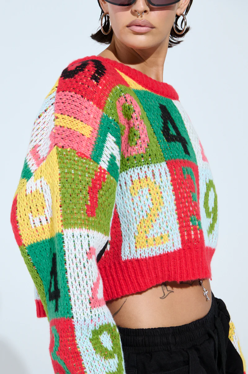 TOO MANY NUMBERS SWEATER - Image 7