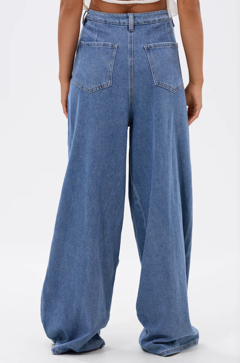 TOO MUCH FOR YOU WIDE LEG DENIM - Image 5