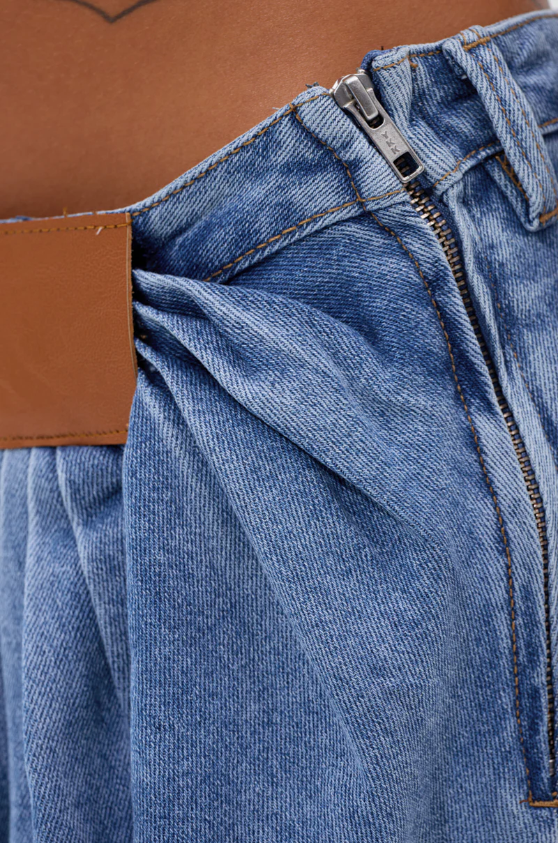 TOO MUCH FOR YOU WIDE LEG DENIM - Image 7