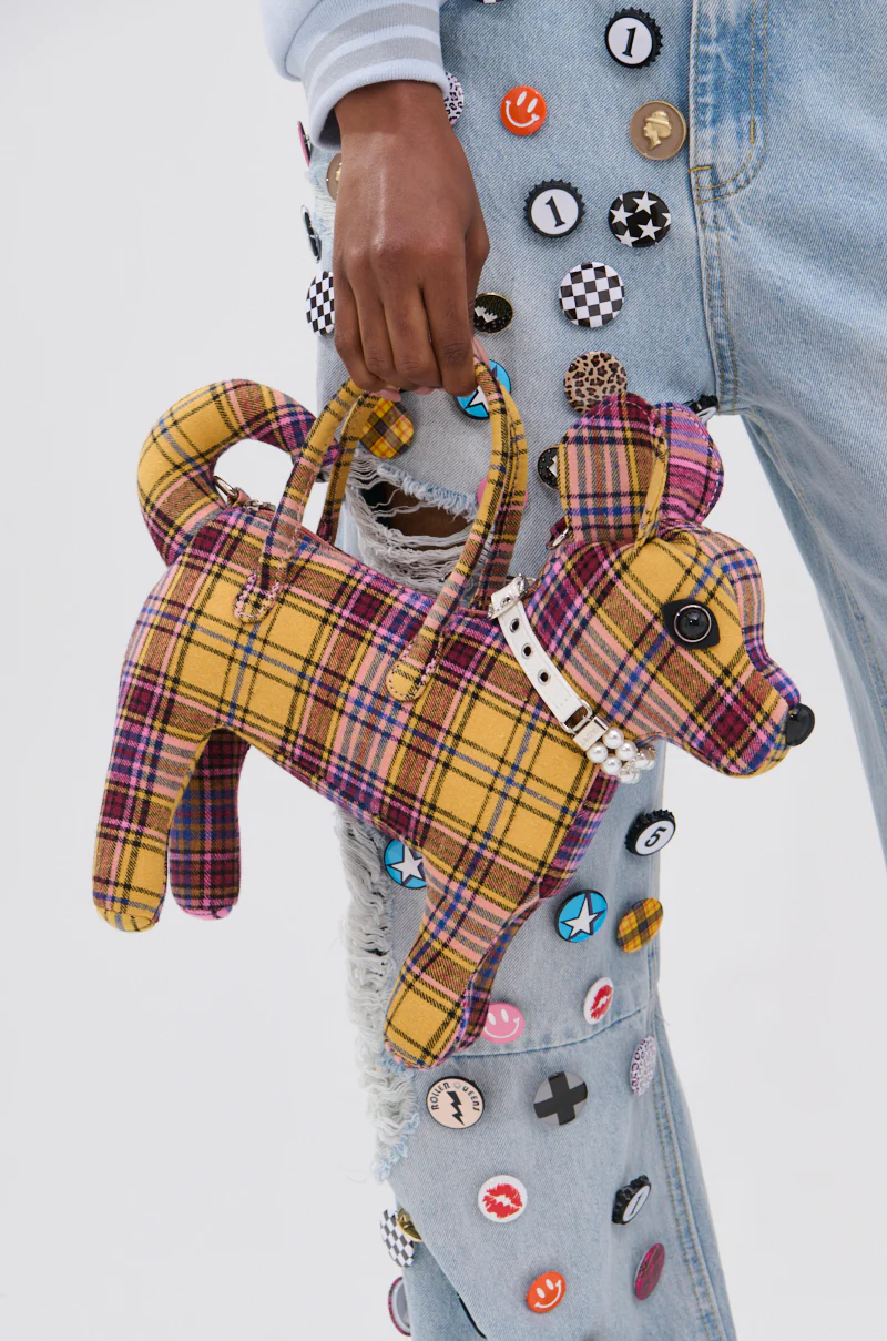 TOO POSH PLAID BAG - Image 2