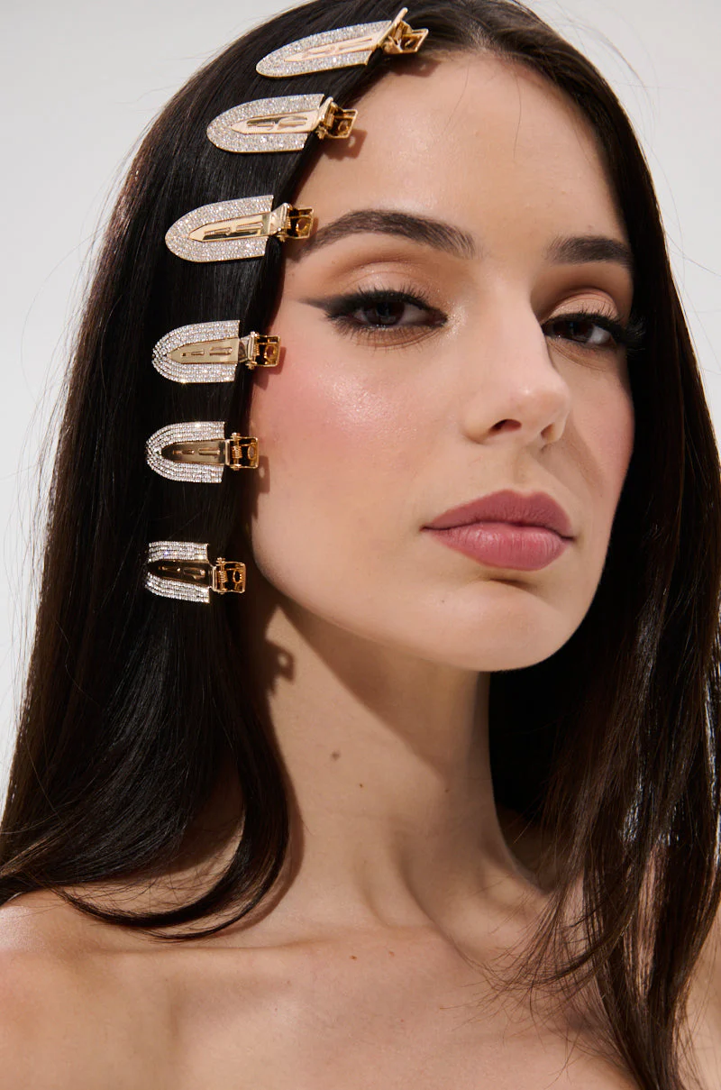 TOO PRETTY FOR THIS BLING HAIR CLIPS