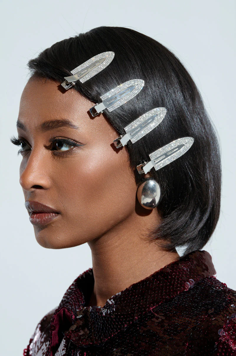 TOO PRETTY FOR THIS BLING HAIR CLIPS - Image 2