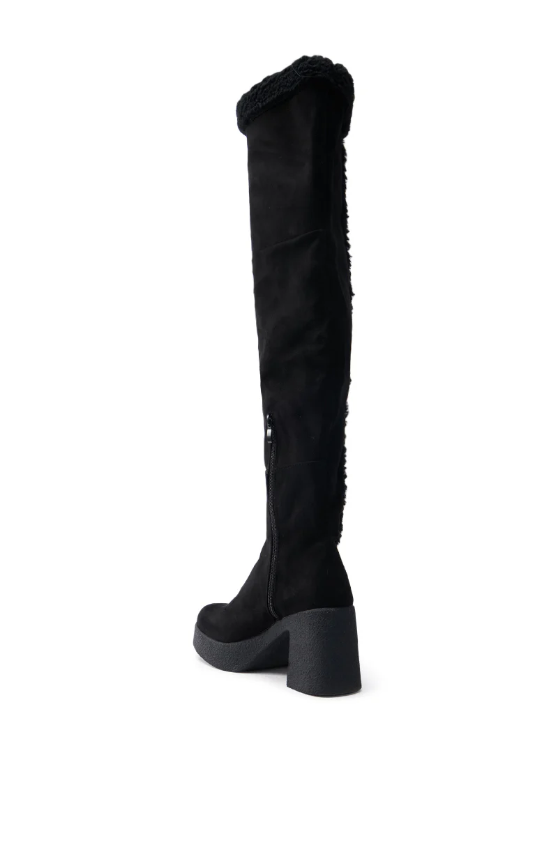 TOP TIER BLACK CHUNKY BOOT - Image 7
