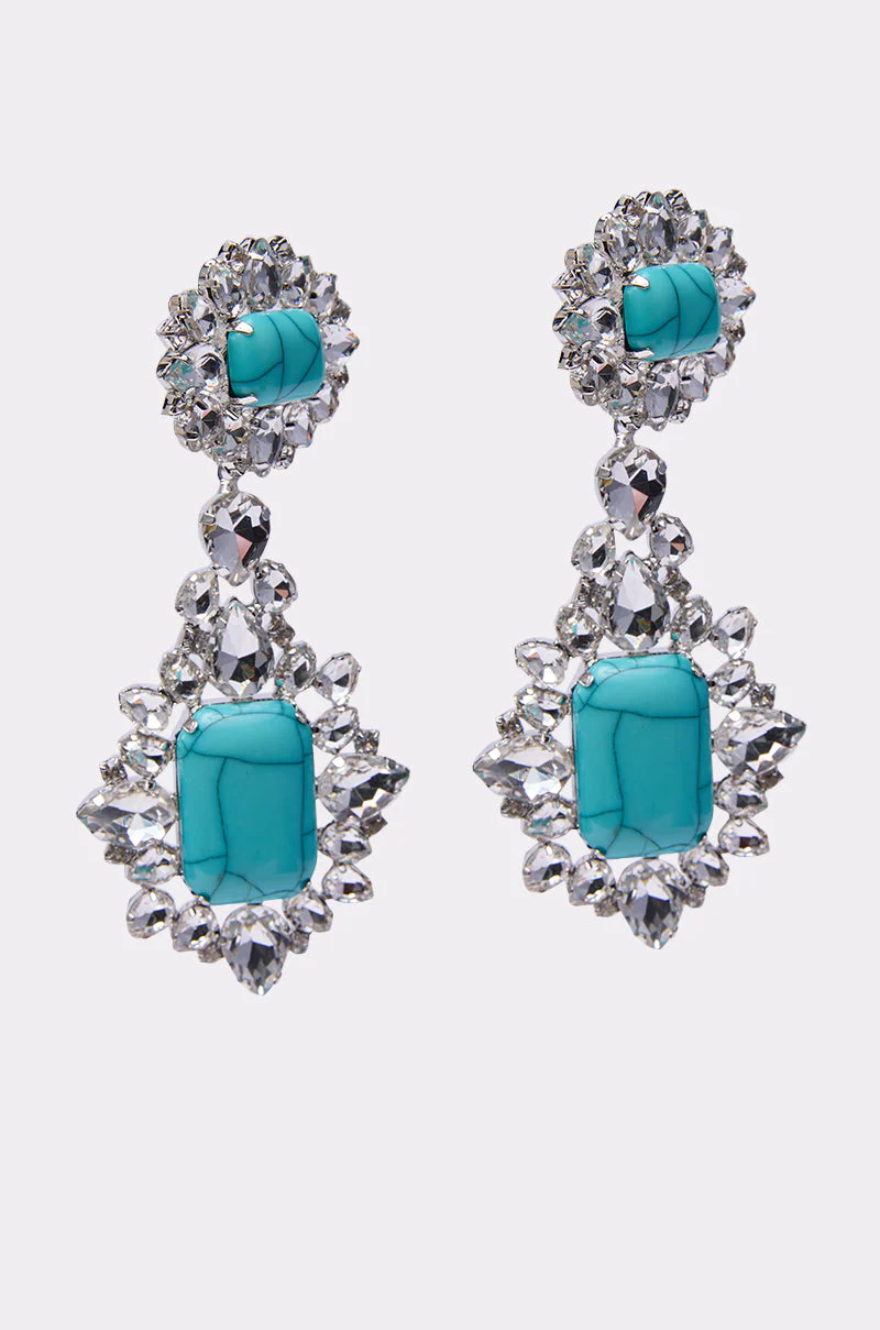 TOTALLY TURQ EARRING - Image 3