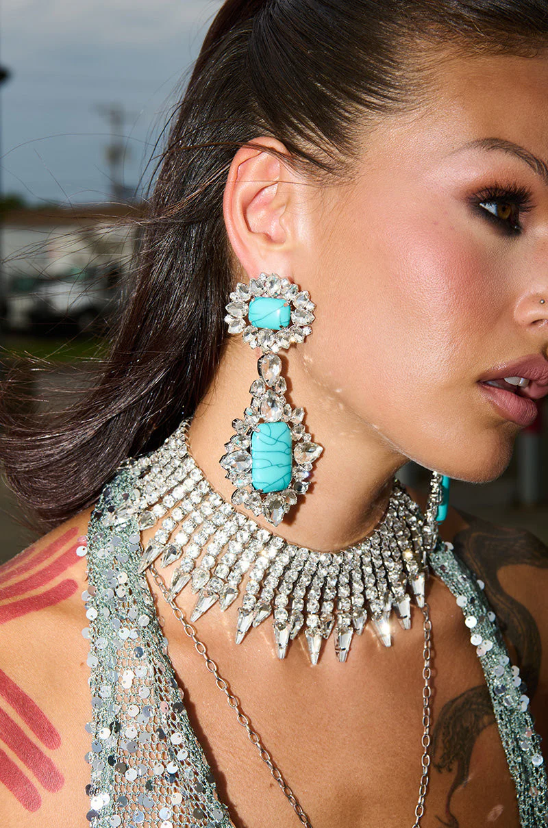 TOTALLY TURQ EARRING - Image 5