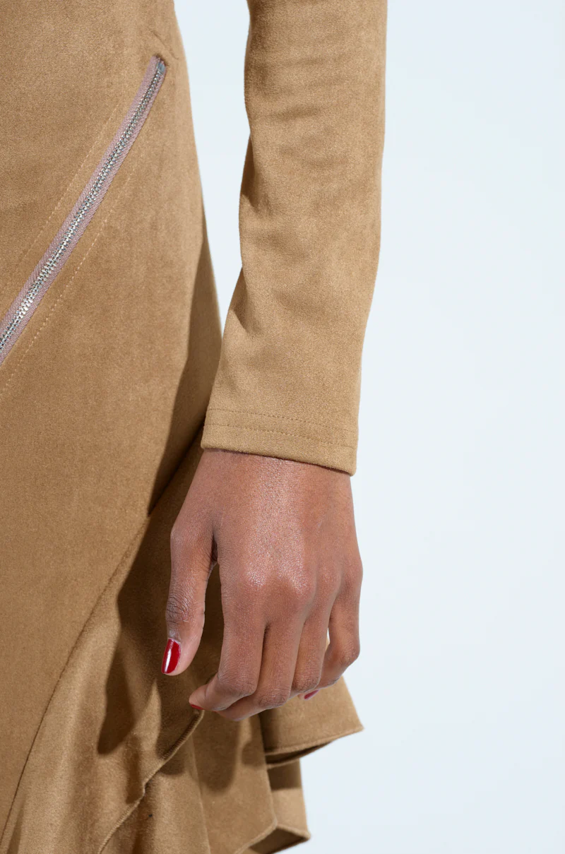 TOUCH ME SUEDE DRESS - Image 7