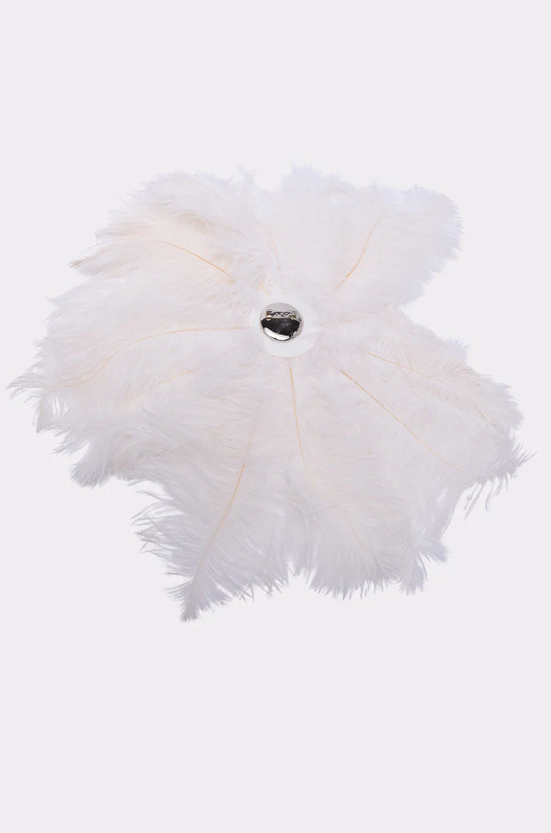 TREAT YOURSELF FEATHER BROOCH - Image 4