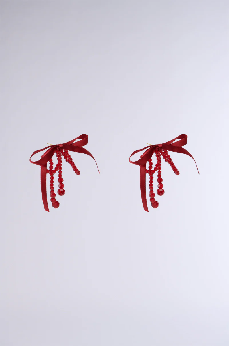 TREND DRIVEN BOW EARRING - Image 3