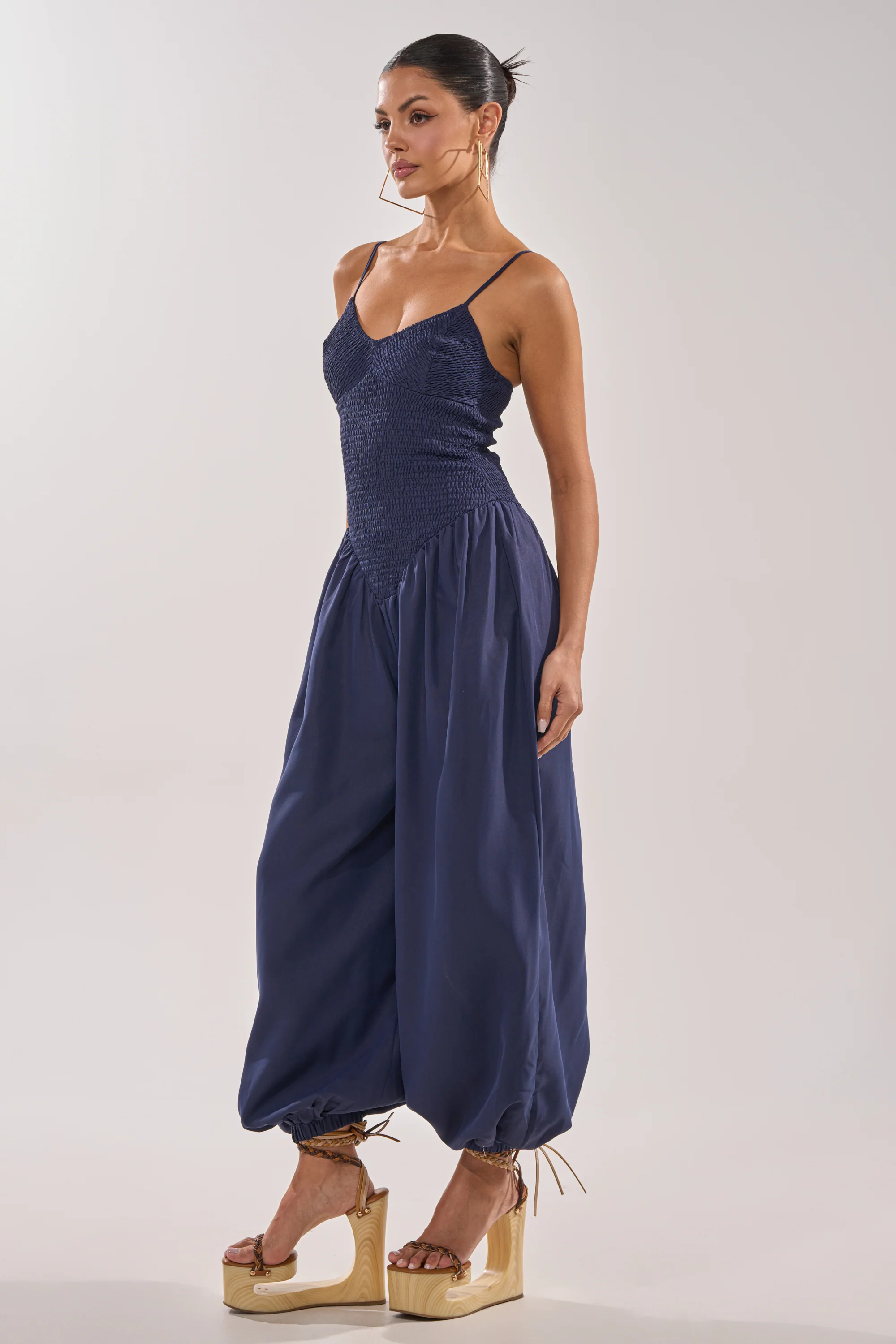TRENDSETTER BALLOON PANT JUMPSUIT - Image 4